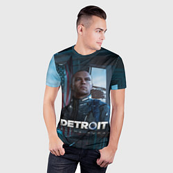 Футболка спортивная мужская Detroit: Markus, цвет: 3D-принт — фото 2