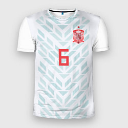 Мужская спорт-футболка Iniesta Away WC 2018
