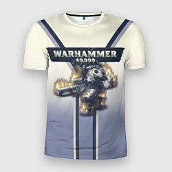 Футболка спортивная мужская Warhammer 40000: Tau Empire, цвет: 3D-принт