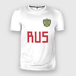Мужская спорт-футболка Rus Team: Away WC 2018