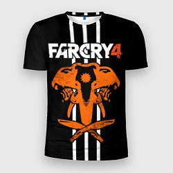 Футболка спортивная мужская Far Cry 4: Orange Elephant, цвет: 3D-принт