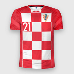 Мужская спорт-футболка Domagoj Home WC 2018