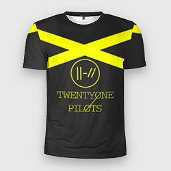 Мужская спорт-футболка Twenty One Pilots: Yellow Lines