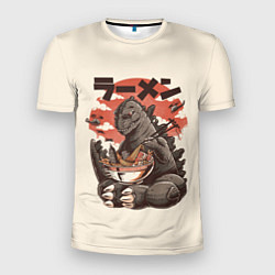 Мужская спорт-футболка Godzilla Eat