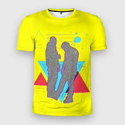 Мужская спорт-футболка HammAli & Navai: Yellow Style