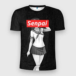 Футболка спортивная мужская Senpai: School Girl, цвет: 3D-принт