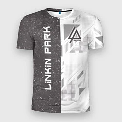 Футболка спортивная мужская Linkin Park: Grey Form, цвет: 3D-принт