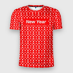 Мужская спорт-футболка New Year fashionable