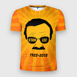 Футболка спортивная мужская Stan Lee 1922-2018, цвет: 3D-принт