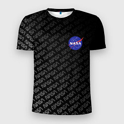 Футболка спортивная мужская NASA: Dark Space, цвет: 3D-принт