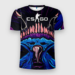 Футболка спортивная мужская CS:GO Hyper Beast Skin, цвет: 3D-принт