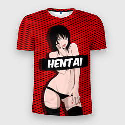 Мужская спорт-футболка HENTAI CHAN