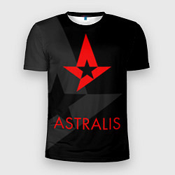 Футболка спортивная мужская Astralis: Black Style, цвет: 3D-принт