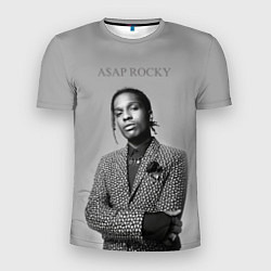 Футболка спортивная мужская ASAP Rocky: Grey Fashion, цвет: 3D-принт