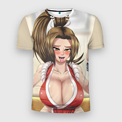 Мужская спорт-футболка Май Сирануи boobs - sexy ahegao