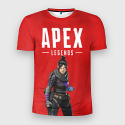 Футболка спортивная мужская Apex Legends: Red Wraith, цвет: 3D-принт