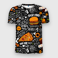 Мужская спорт-футболка Fast Food