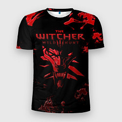 Футболка спортивная мужская The Witcher 3: Wild Hunt, цвет: 3D-принт