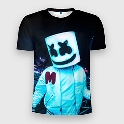 Футболка спортивная мужская MARSHMELLO, цвет: 3D-принт