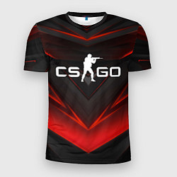Мужская спорт-футболка CS GO logo