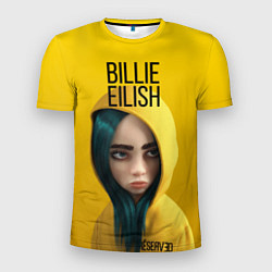 Мужская спорт-футболка BILLIE EILISH: Yellow Girl