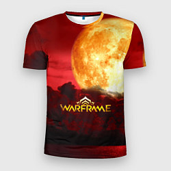 Мужская спорт-футболка Warframe logo game