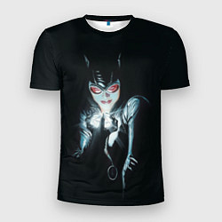 Мужская спорт-футболка Catwoman