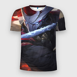 Мужская спорт-футболка Кровавая Луна Ясуо