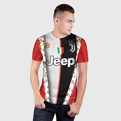 Футболка спортивная мужская King Juventus, цвет: 3D-принт — фото 2