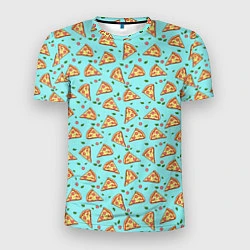 Мужская спорт-футболка Пицца