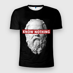 Футболка спортивная мужская Ничего Не Знаю, цвет: 3D-принт