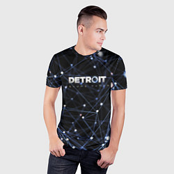 Футболка спортивная мужская Detroit:Become Human Exclusive, цвет: 3D-принт — фото 2
