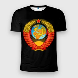 Футболка спортивная мужская СССР, цвет: 3D-принт