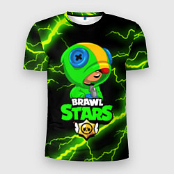 Футболка спортивная мужская BRAWL STARS LEON, цвет: 3D-принт