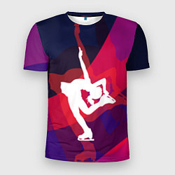 Футболка спортивная мужская Фигурное катание, цвет: 3D-принт