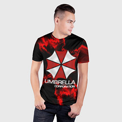 Футболка спортивная мужская UMBRELLA CORP, цвет: 3D-принт — фото 2