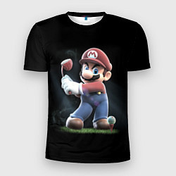 Футболка спортивная мужская Марио, цвет: 3D-принт