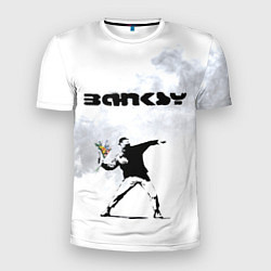 Футболка спортивная мужская Banksy, цвет: 3D-принт
