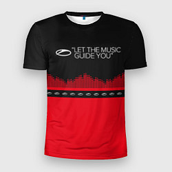 Футболка спортивная мужская ASOT Let The Music Guide You, цвет: 3D-принт
