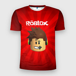 Футболка спортивная мужская ROBLOX, цвет: 3D-принт