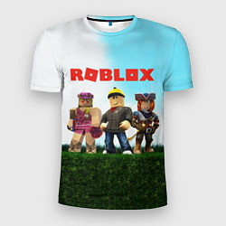 Футболка спортивная мужская ROBLOX, цвет: 3D-принт