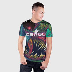 Футболка спортивная мужская CS GO Hyper Beast, цвет: 3D-принт — фото 2