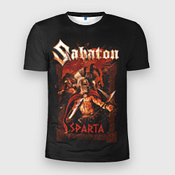 Футболка спортивная мужская Sabaton - Sparta, цвет: 3D-принт