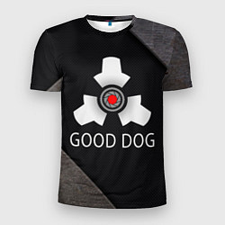 Футболка спортивная мужская HL good dog, цвет: 3D-принт