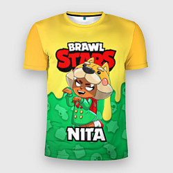 Мужская спорт-футболка BRAWL STARS NITA
