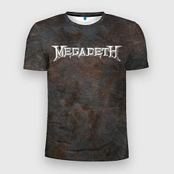 Футболка спортивная мужская Megadeth, цвет: 3D-принт