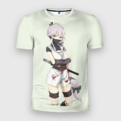 Футболка спортивная мужская SamuraiGirl, цвет: 3D-принт