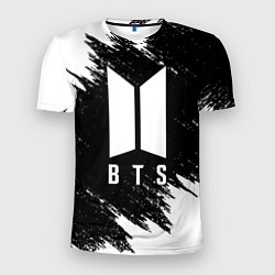 Футболка спортивная мужская BTS, цвет: 3D-принт