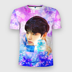 Футболка спортивная мужская БТС 2020 Season Greeting Ви V, цвет: 3D-принт