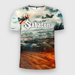 Футболка спортивная мужская Sabaton, цвет: 3D-принт